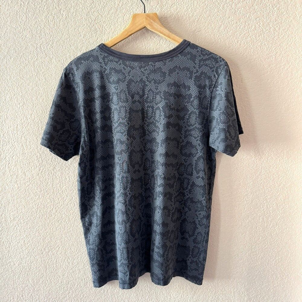 ANINE BING Python Snake Print Tee Shirt Womens La… - image 6